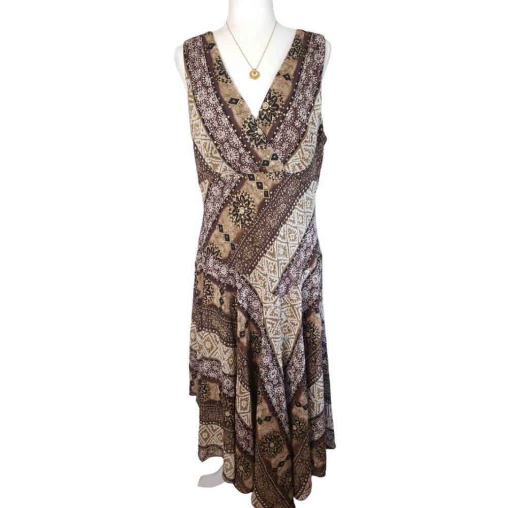 Rabbit Rabbit Rabbit Mid V-Neck Sleeveless Dress Size 16 - Picture 7 of 7